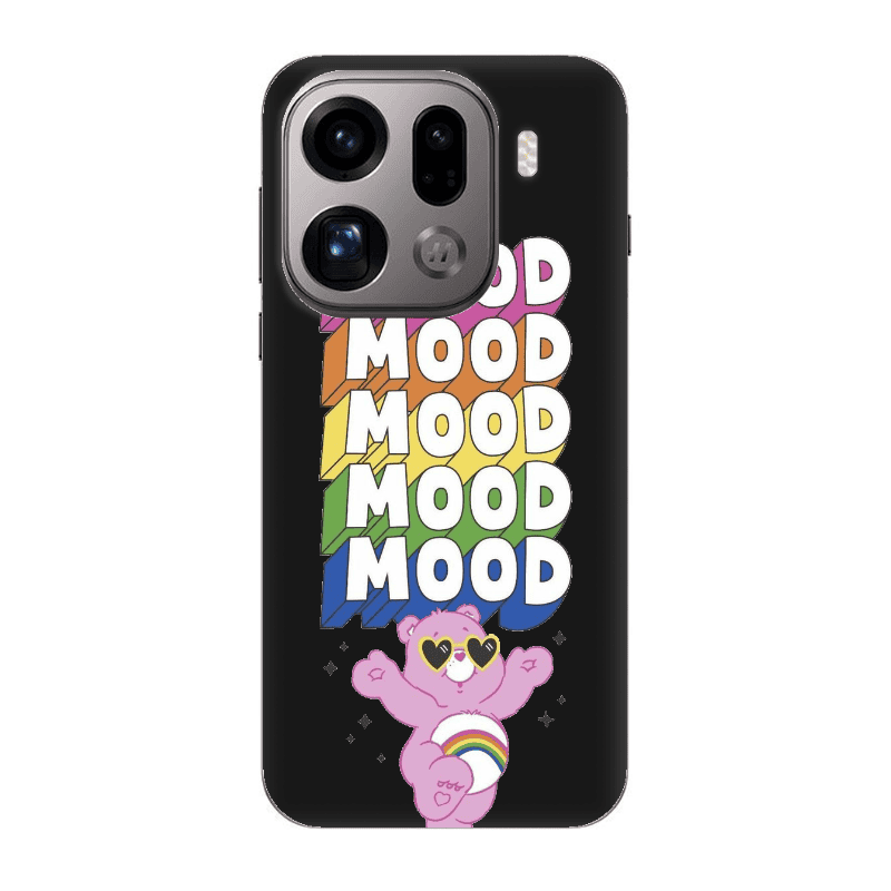 Oppo Find X9 Pro Mood Black Colored Silicone TPU Θήκη
